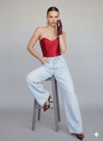 Corset Vermelho Passion | Corset Estruturado de Luxo para Festas - Imagem 2